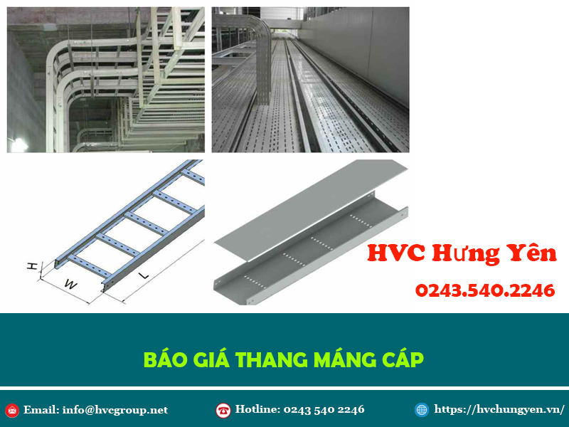 Báo Giá Thang Máng Cáp Mới Nhất 2021