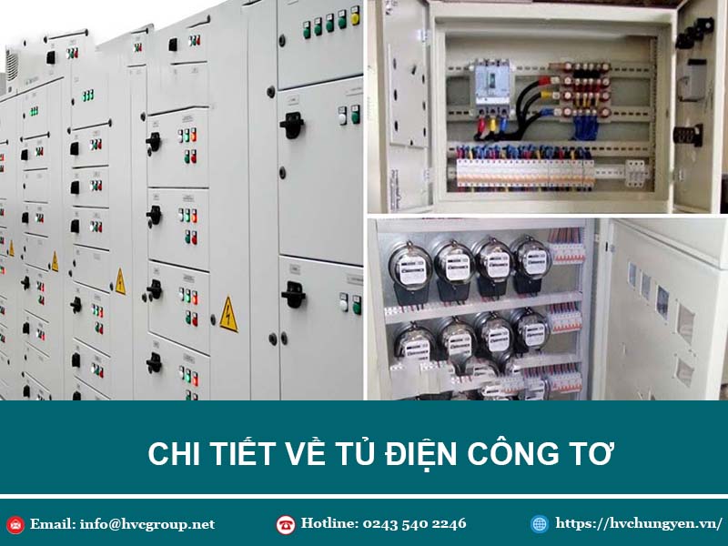 Chi tiết về tủ điện công tơ