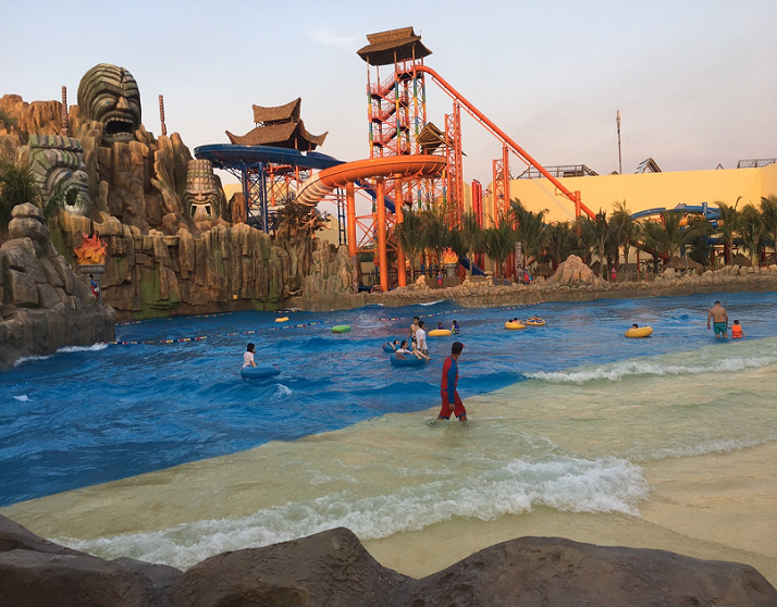 Dự án công viên nước thứ 3 tại Vinpearl Land Phú Quốc đã được hoàn thành