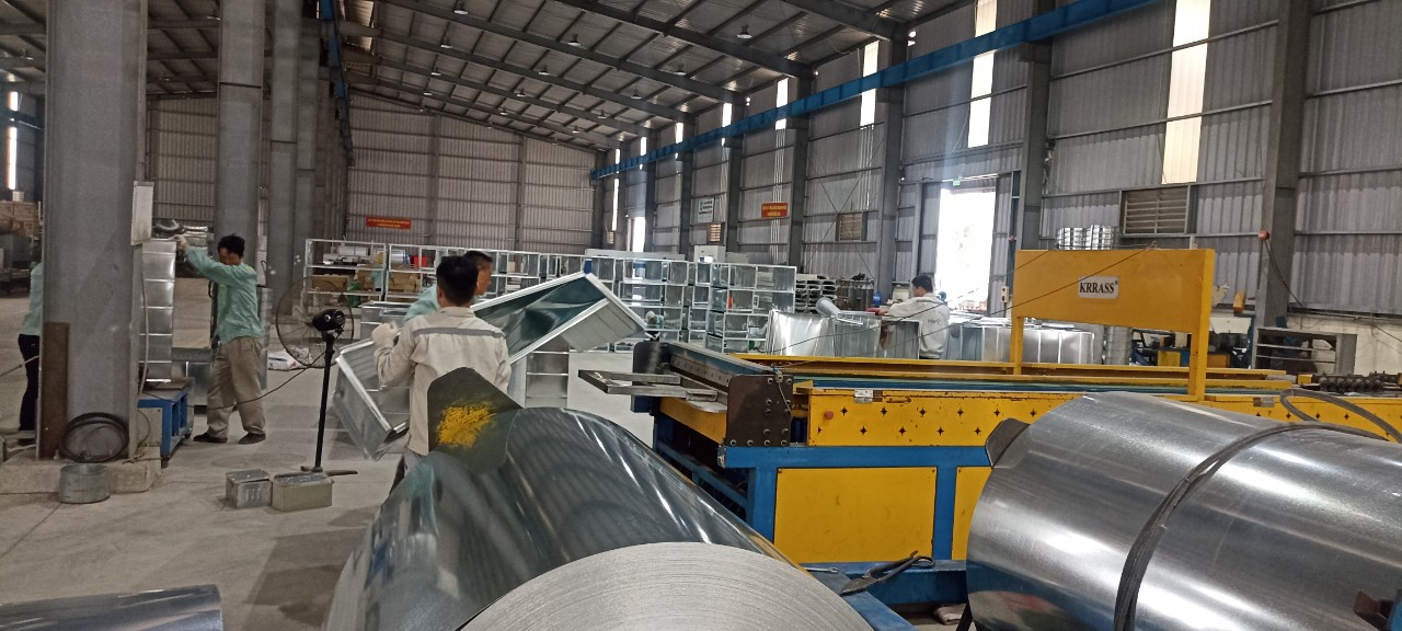 Tấm tole cuộn sản xuất