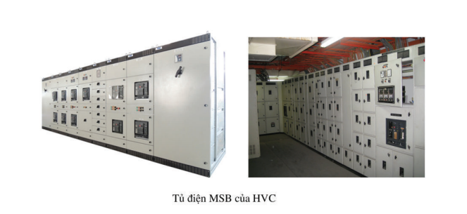 tủ điện phân phối msb