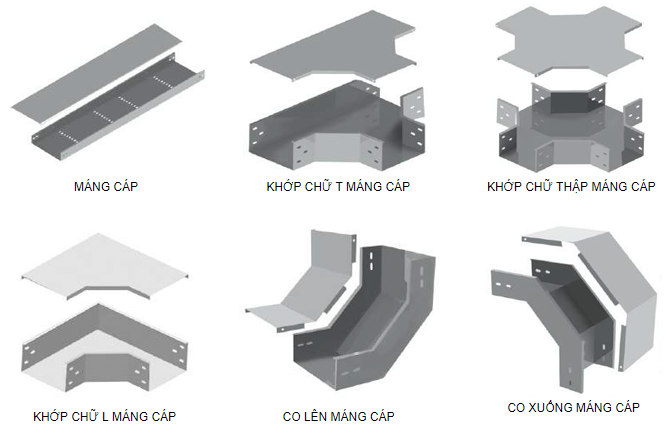 phụ kiện thang máng cáp