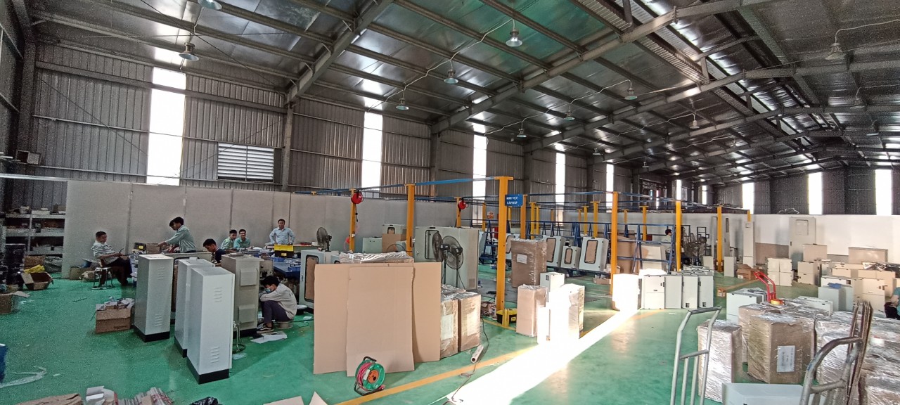 Sản xuất tủ điện HVC