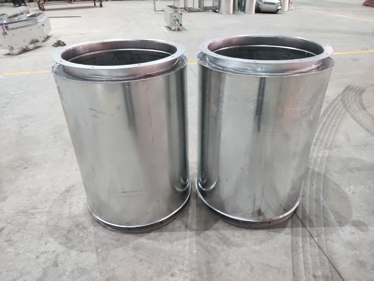 tiêu âm ống gió tròn hVC