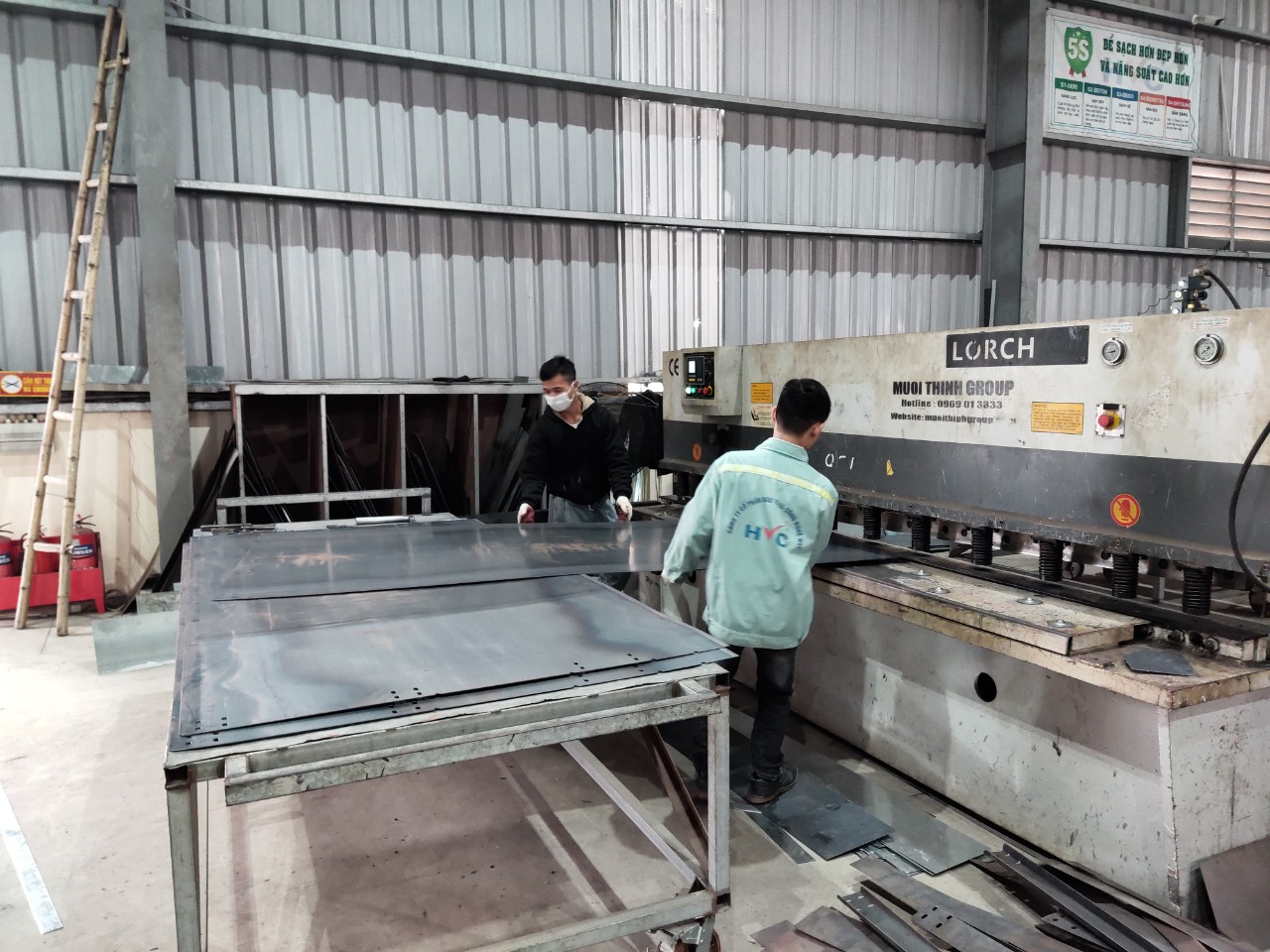 Nhà máy sản xuất ống gió